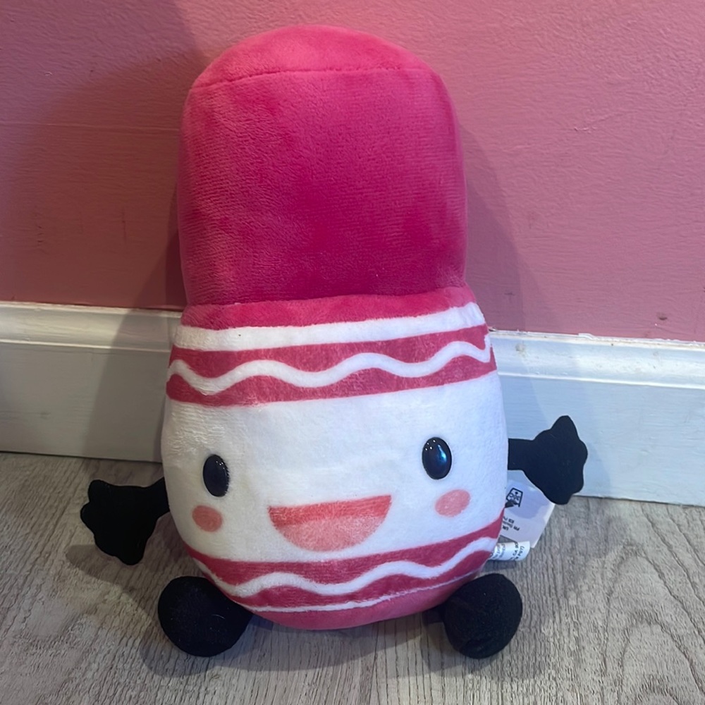 pink Crayola stuffy